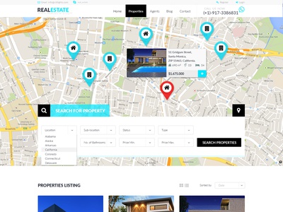 Detail Template Bootstrap Real Estate Nomer 52