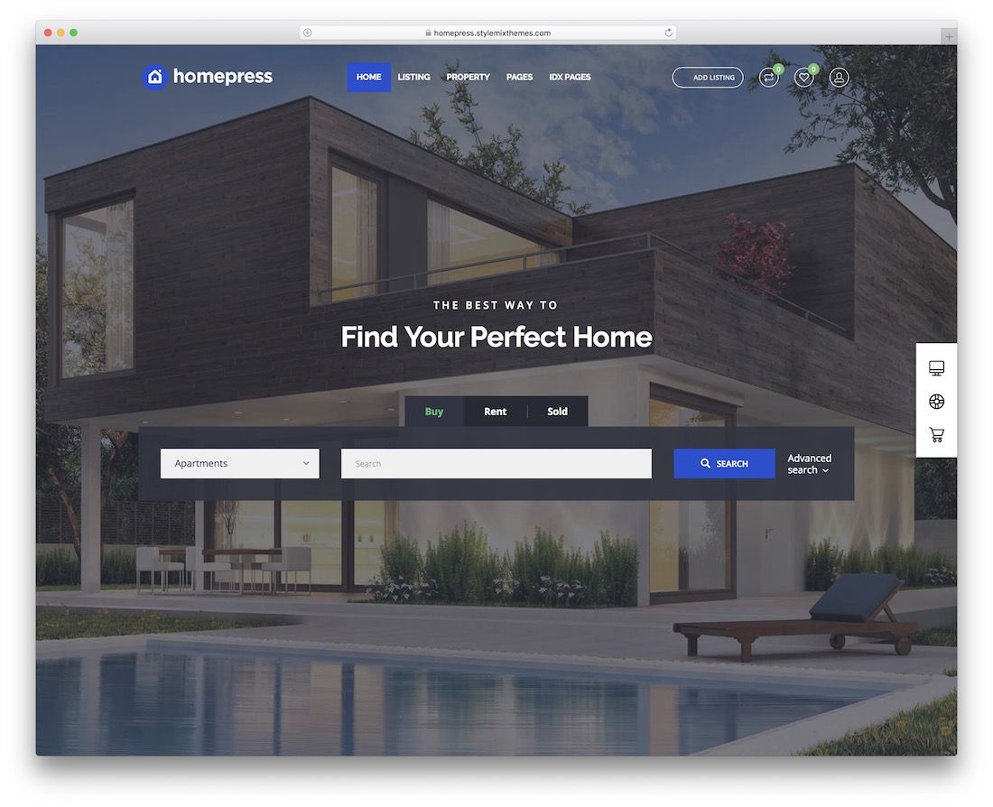 Detail Template Bootstrap Real Estate Nomer 9