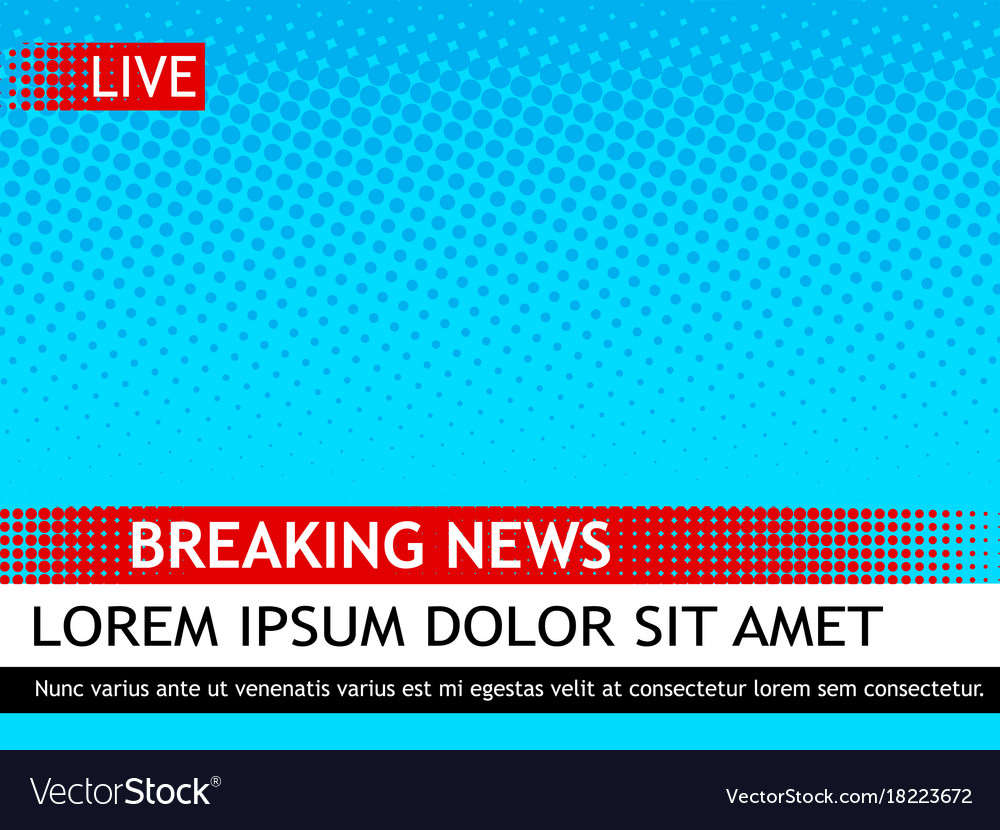 Detail Template Breaking News Nomer 27