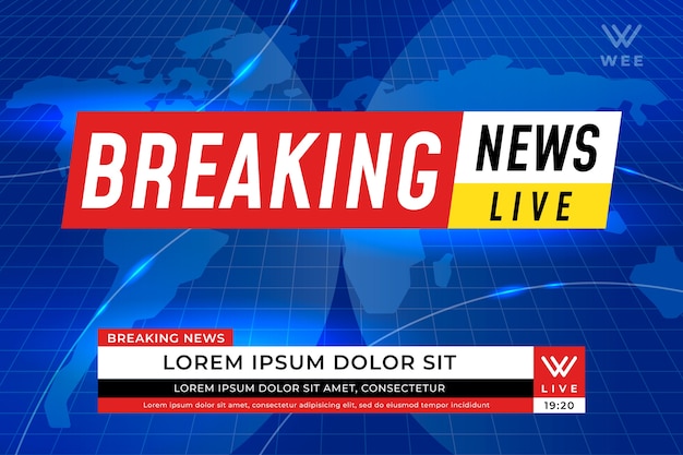 Download Template Breaking News Nomer 41