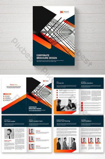 Detail Template Brochure A5 Nomer 45