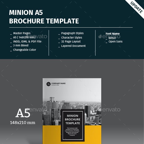 Detail Template Brochure A5 Nomer 53