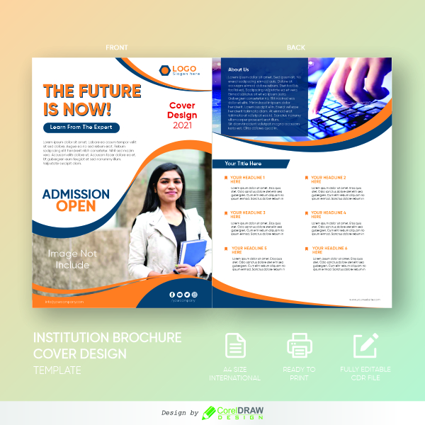 Detail Template Brosur Cdr Free Download Nomer 11