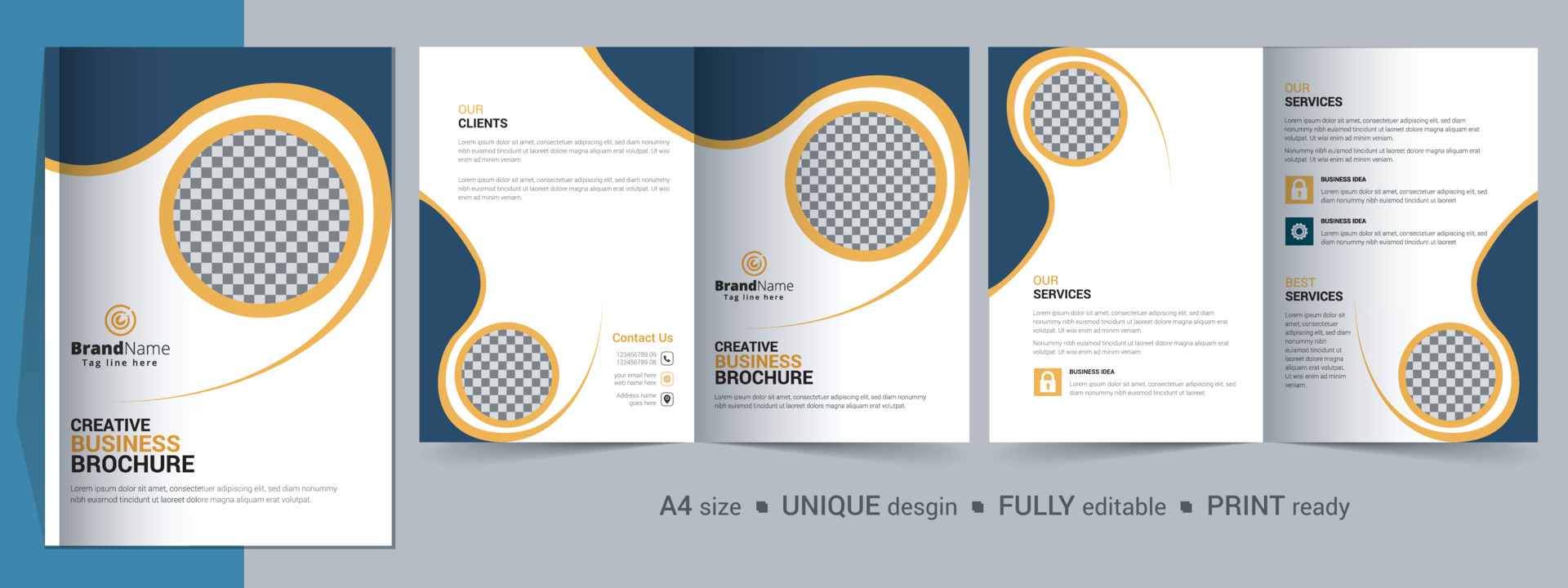 Detail Template Brosur Cdr Free Download Nomer 15