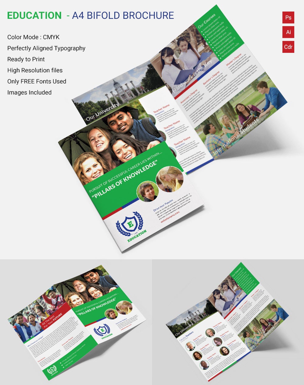 Detail Template Brosur Cdr Free Download Nomer 54