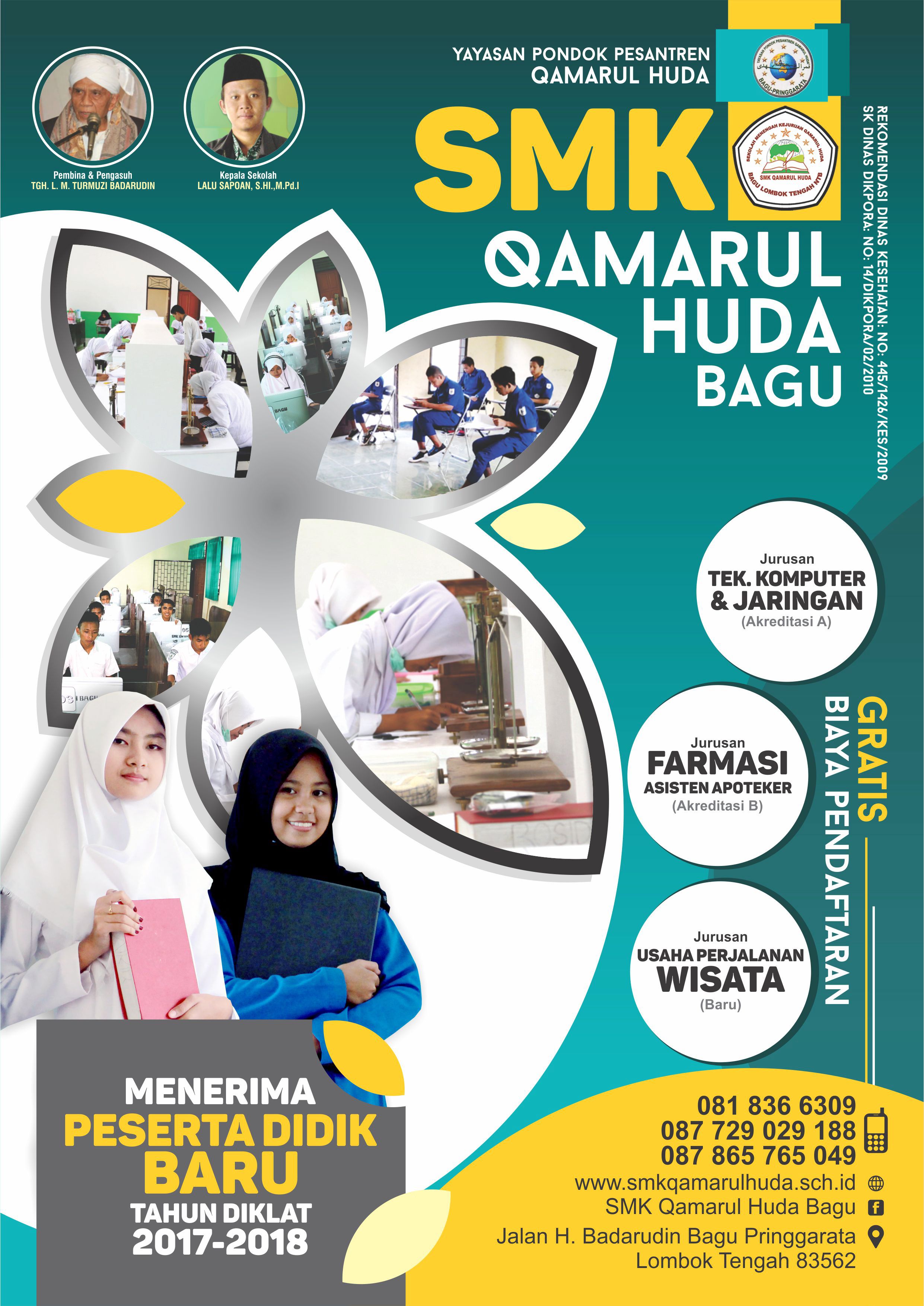 Template Brosur Sekolah - KibrisPDR