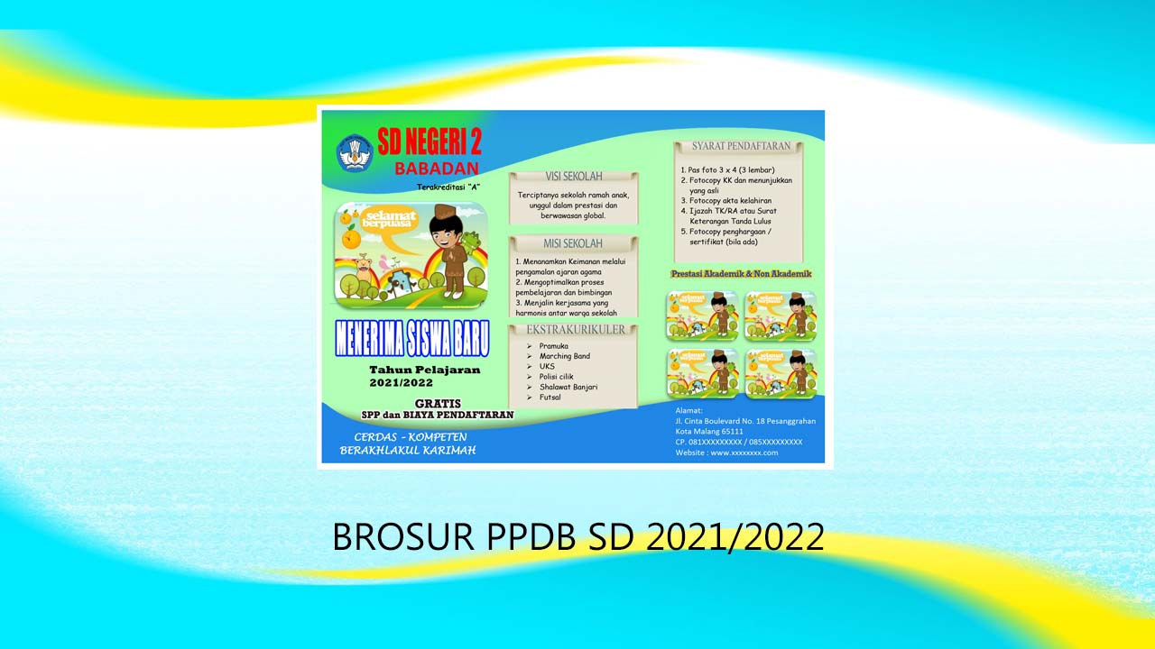 Detail Template Brosur Sekolah Nomer 35