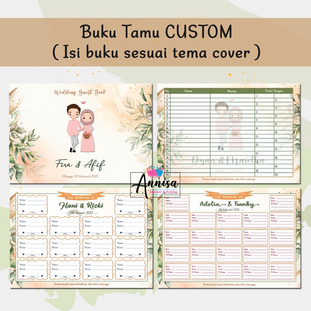 Detail Template Buku Tamu Nomer 31