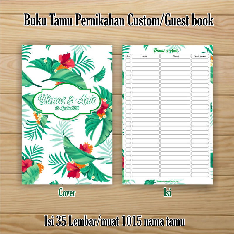 Detail Template Buku Tamu Nomer 41