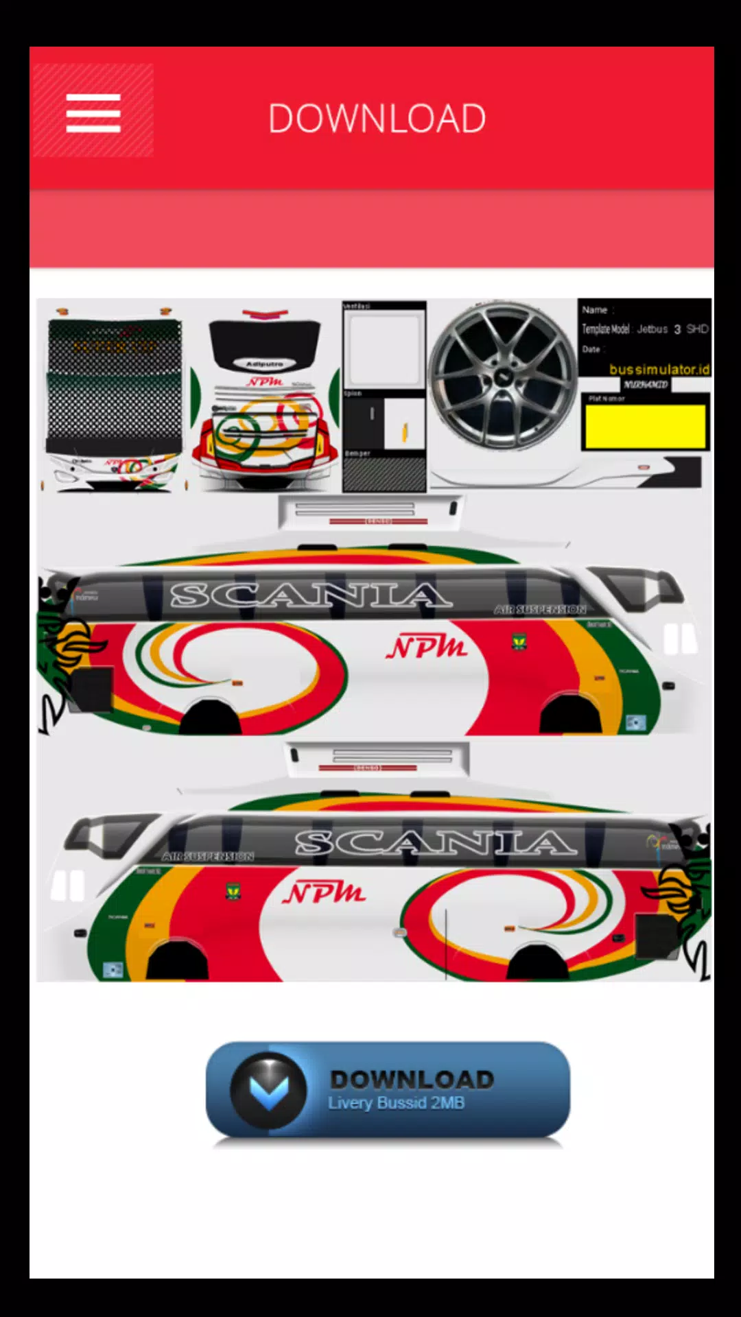 Detail Template Bus Simulator Id Nomer 15