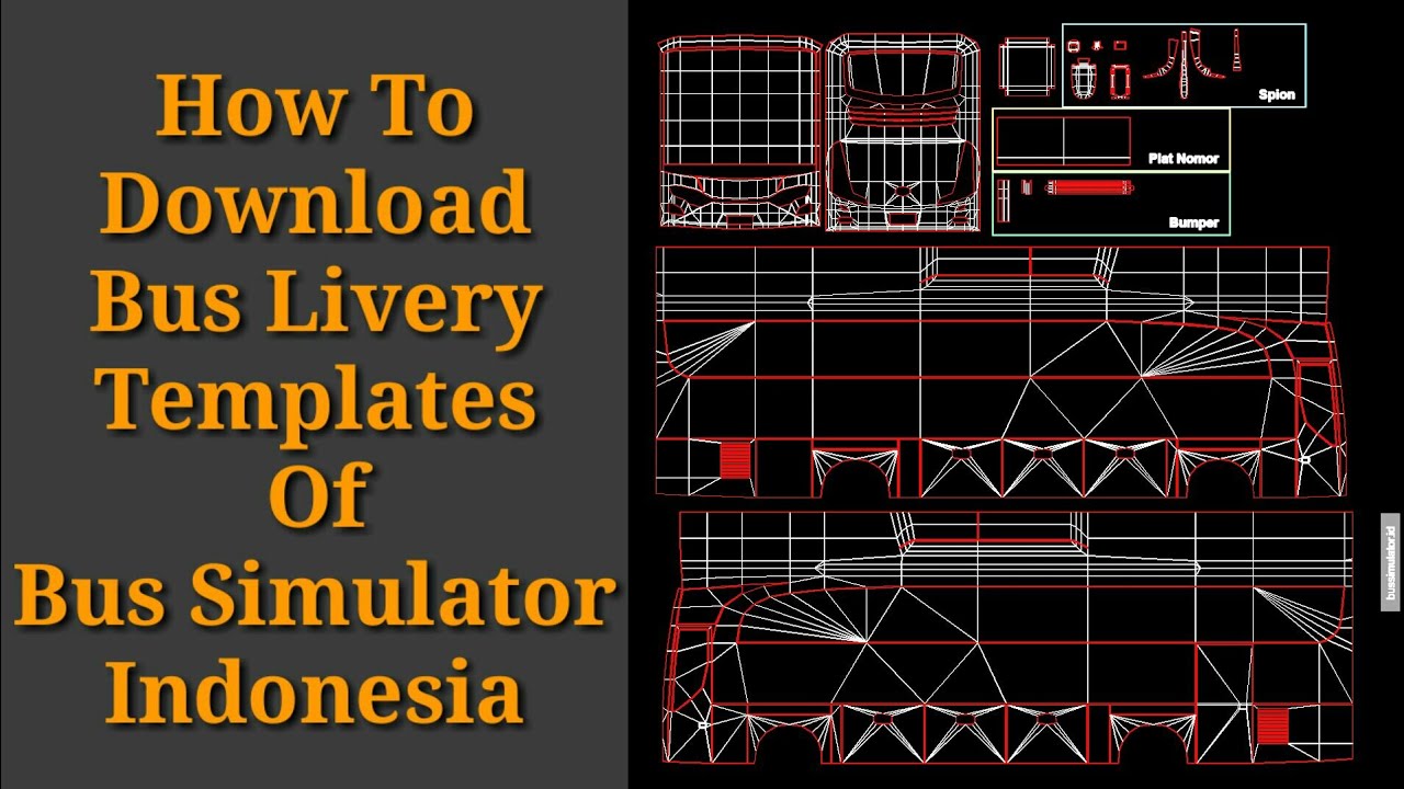 Detail Template Bus Simulator Indonesia Hd Nomer 32