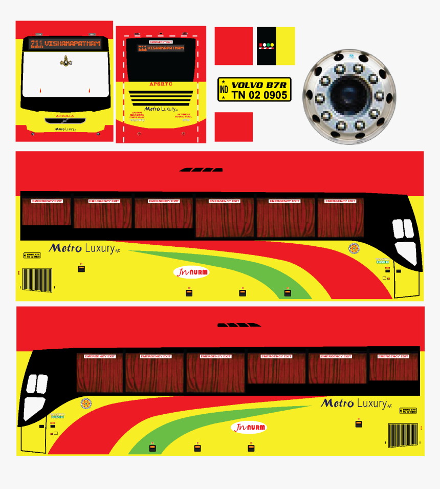 Detail Template Bus Simulator Indonesia Hd Nomer 45