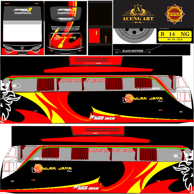 Detail Template Bus Simulator Indonesia Hd Nomer 48