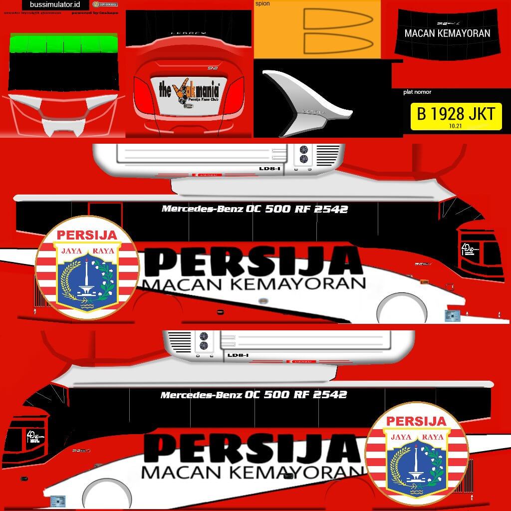 Detail Template Bus Simulator Indonesia Hd Nomer 50