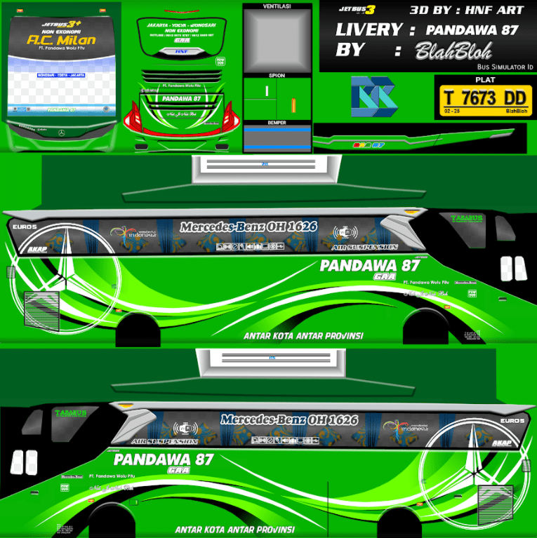 Detail Template Bus Simulator Keren Nomer 30