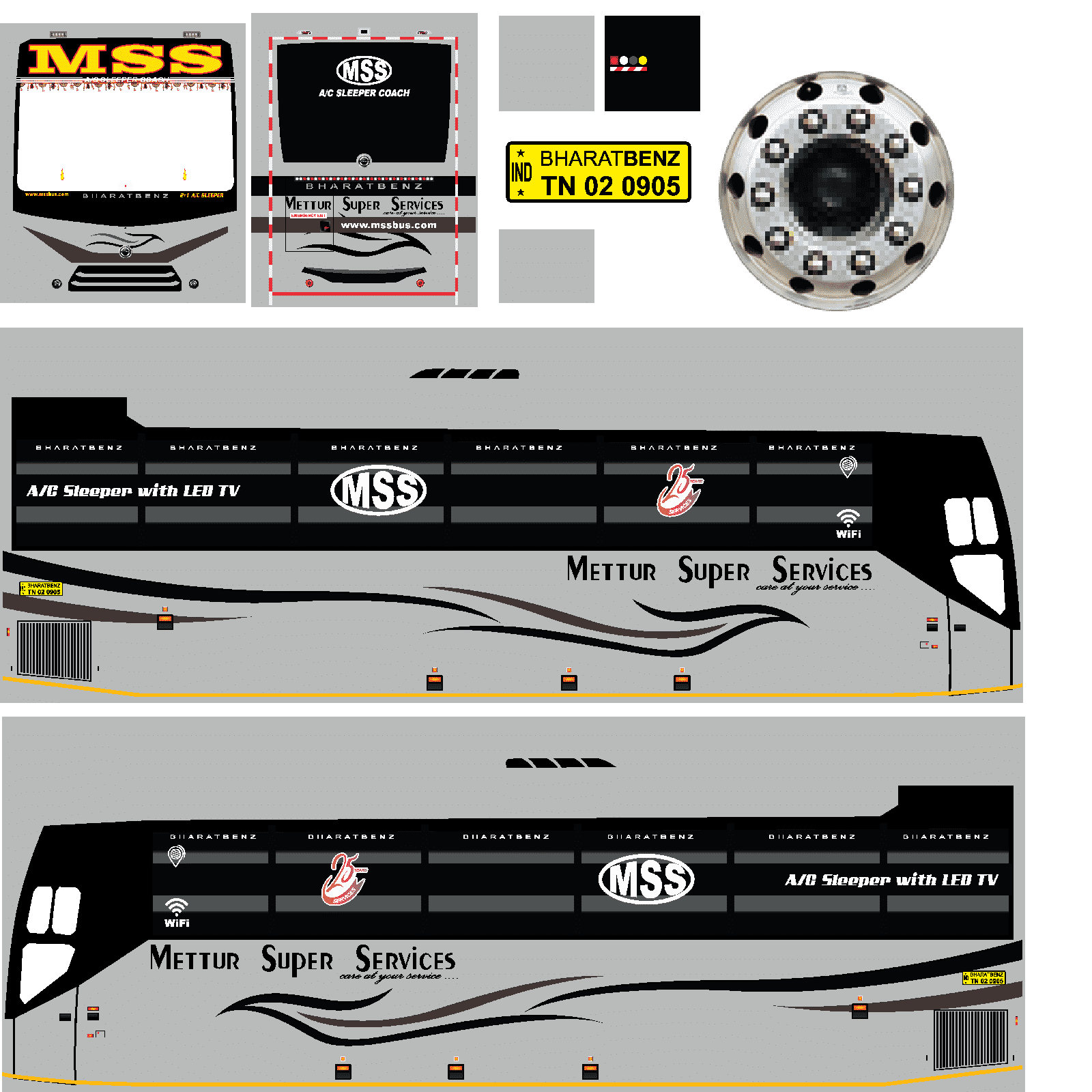 Detail Template Bus Simulator Keren Nomer 43