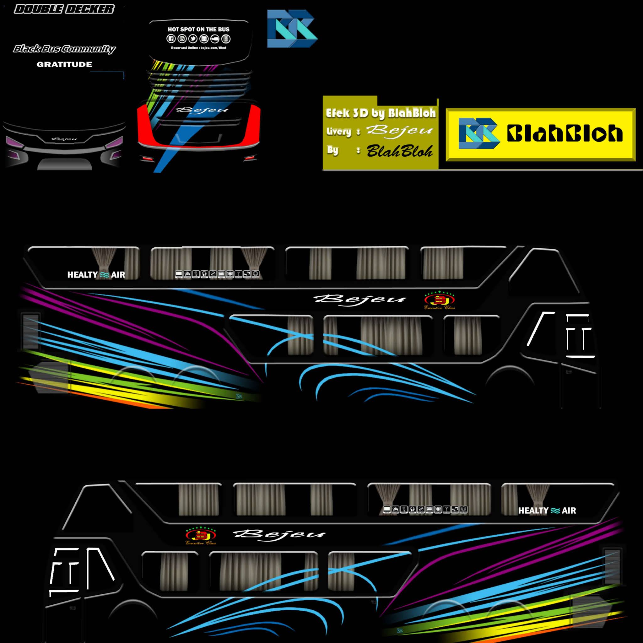 Detail Template Bus Simulator Keren Nomer 6