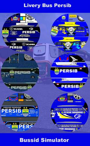 Detail Template Bus Simulator Persib Nomer 13