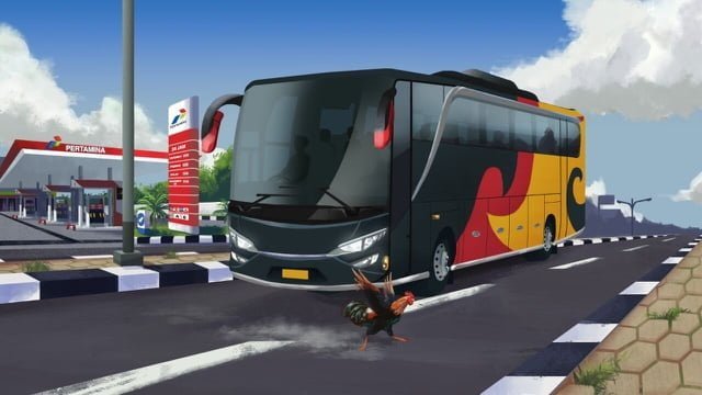 Detail Template Bus Simulator Persib Nomer 37