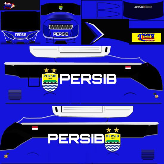 Detail Template Bus Simulator Persib Nomer 5