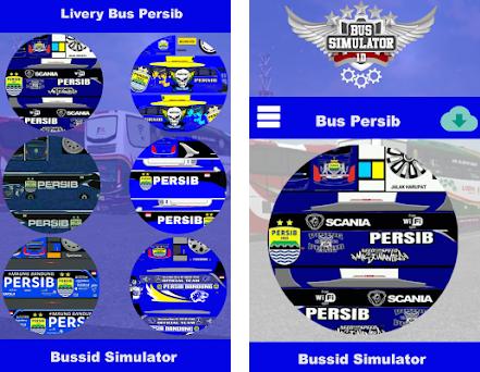 Detail Template Bus Simulator Persib Nomer 40