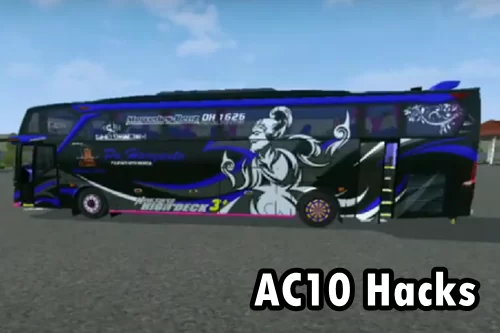 Detail Template Bus Simulator Persib Nomer 46