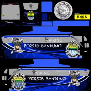 Detail Template Bus Simulator Persib Nomer 8