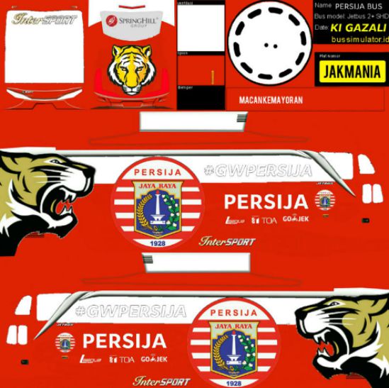 Detail Template Bus Simulator Persija Nomer 18