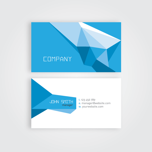 Detail Template Business Card Vector Nomer 12