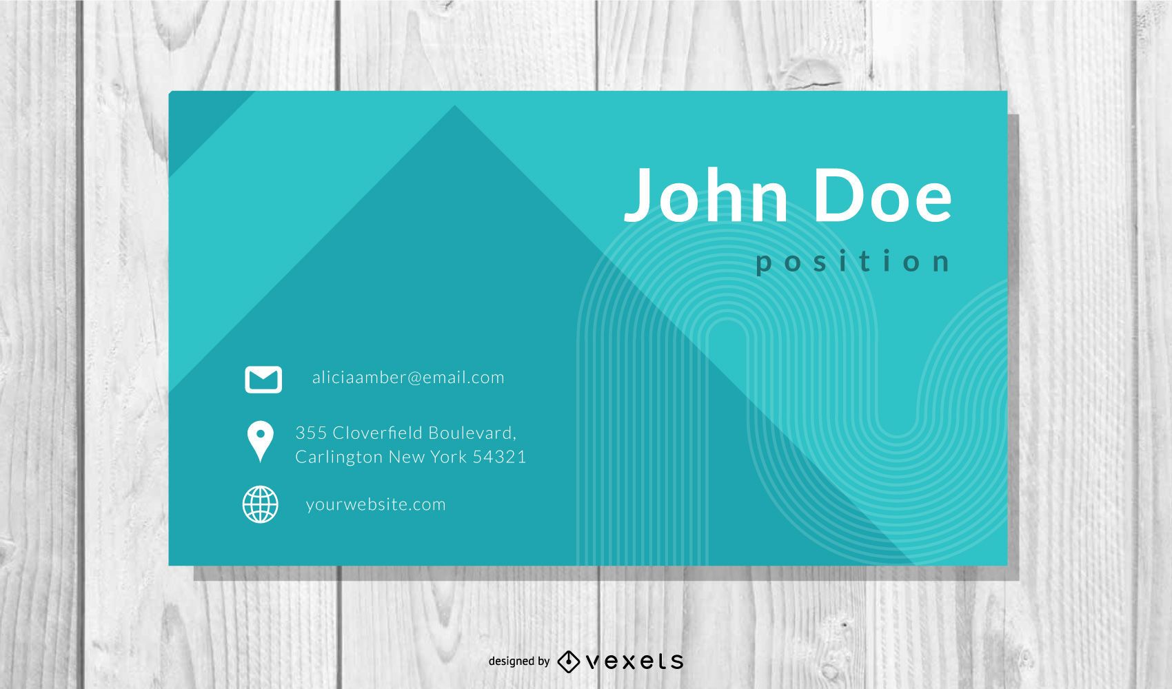 Detail Template Business Card Vector Nomer 21
