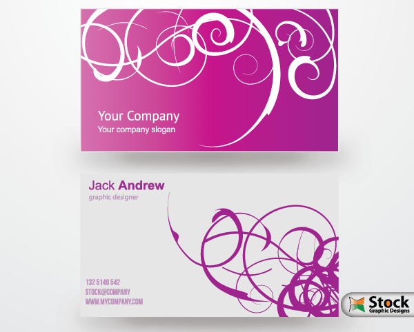 Detail Template Business Card Vector Nomer 22