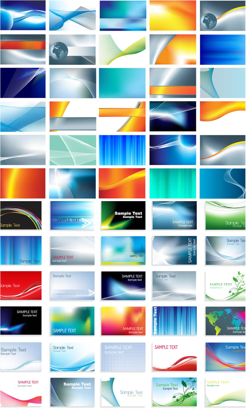 Detail Template Business Card Vector Nomer 24