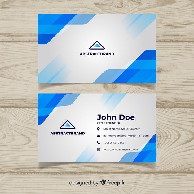 Detail Template Business Card Vector Nomer 27
