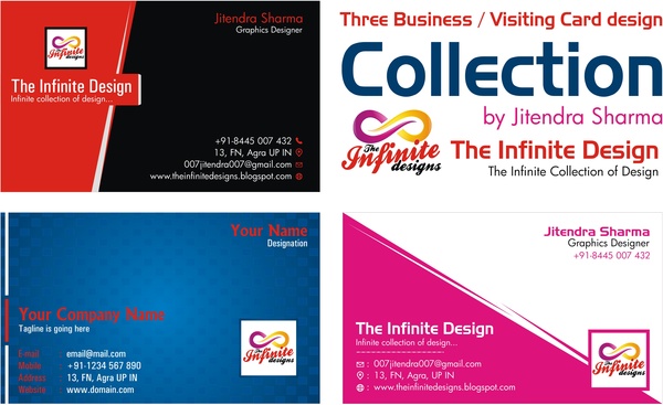 Detail Template Business Card Vector Nomer 32