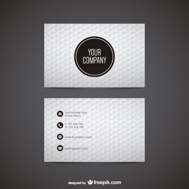 Detail Template Business Card Vector Nomer 33