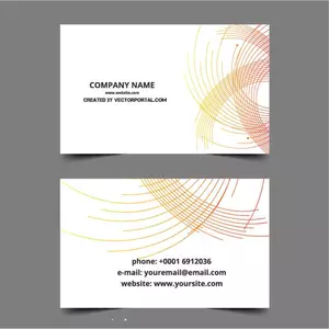 Detail Template Business Card Vector Nomer 38