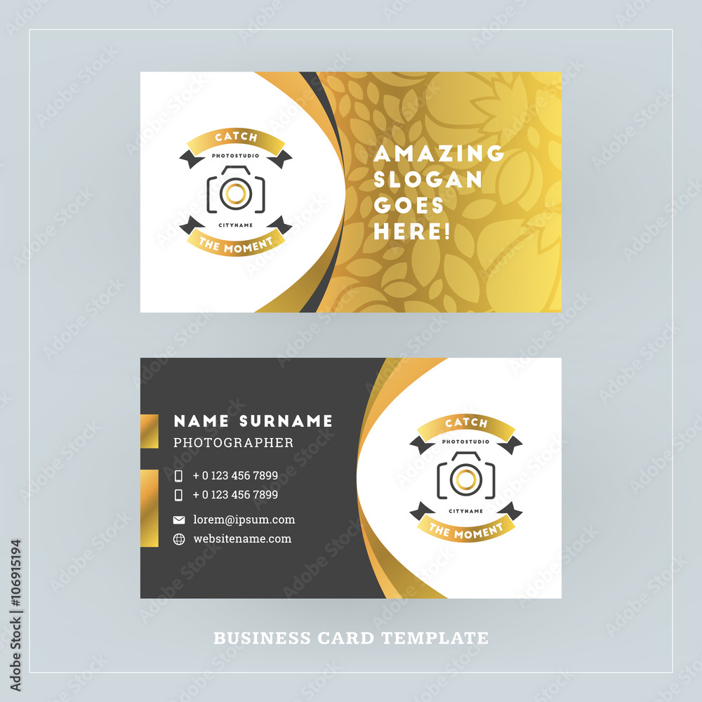 Detail Template Business Card Vector Nomer 40