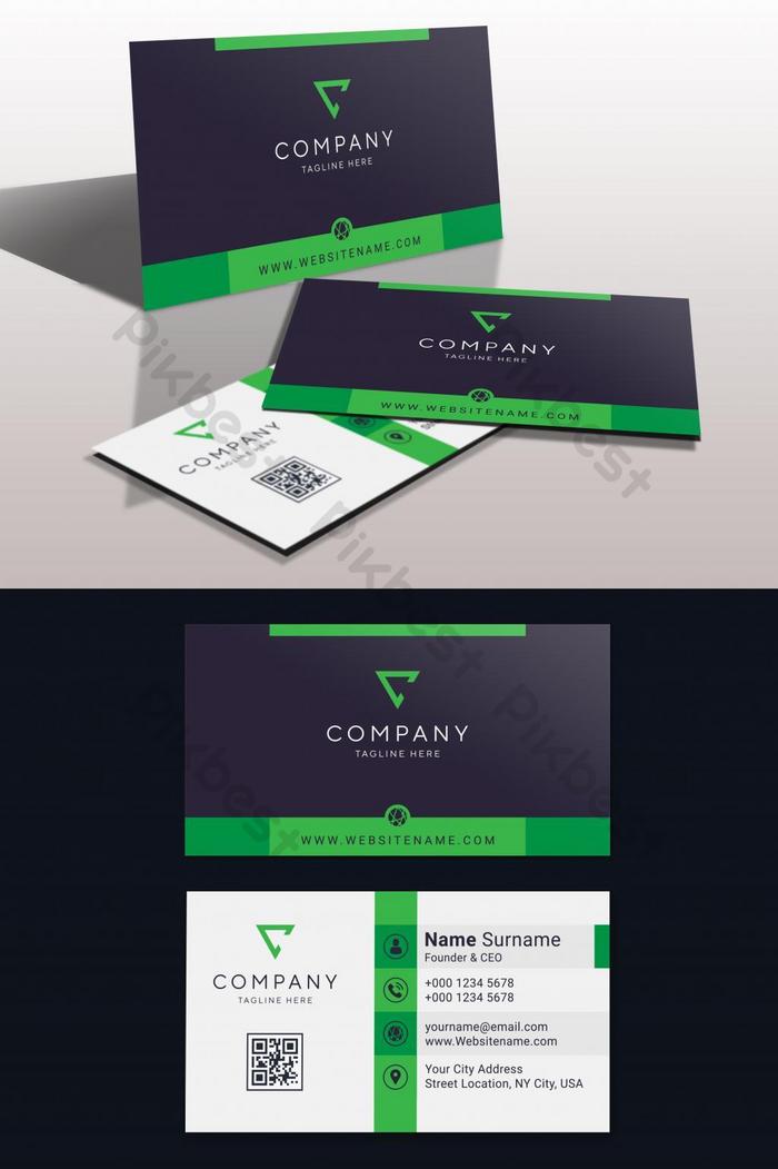 Detail Template Business Card Vector Nomer 43