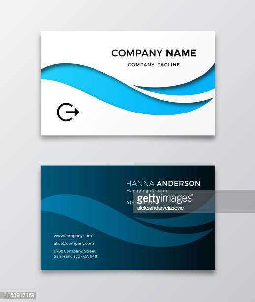Detail Template Business Card Vector Nomer 54