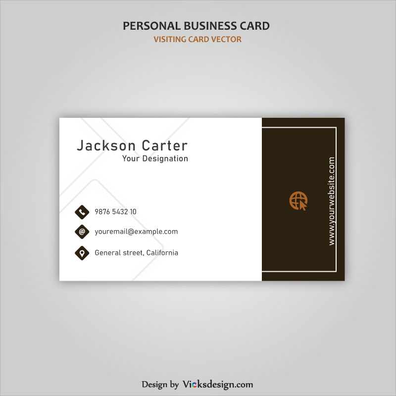 Detail Template Business Card Vector Nomer 55