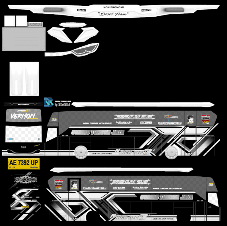 Detail Template Bussid Keren Nomer 34