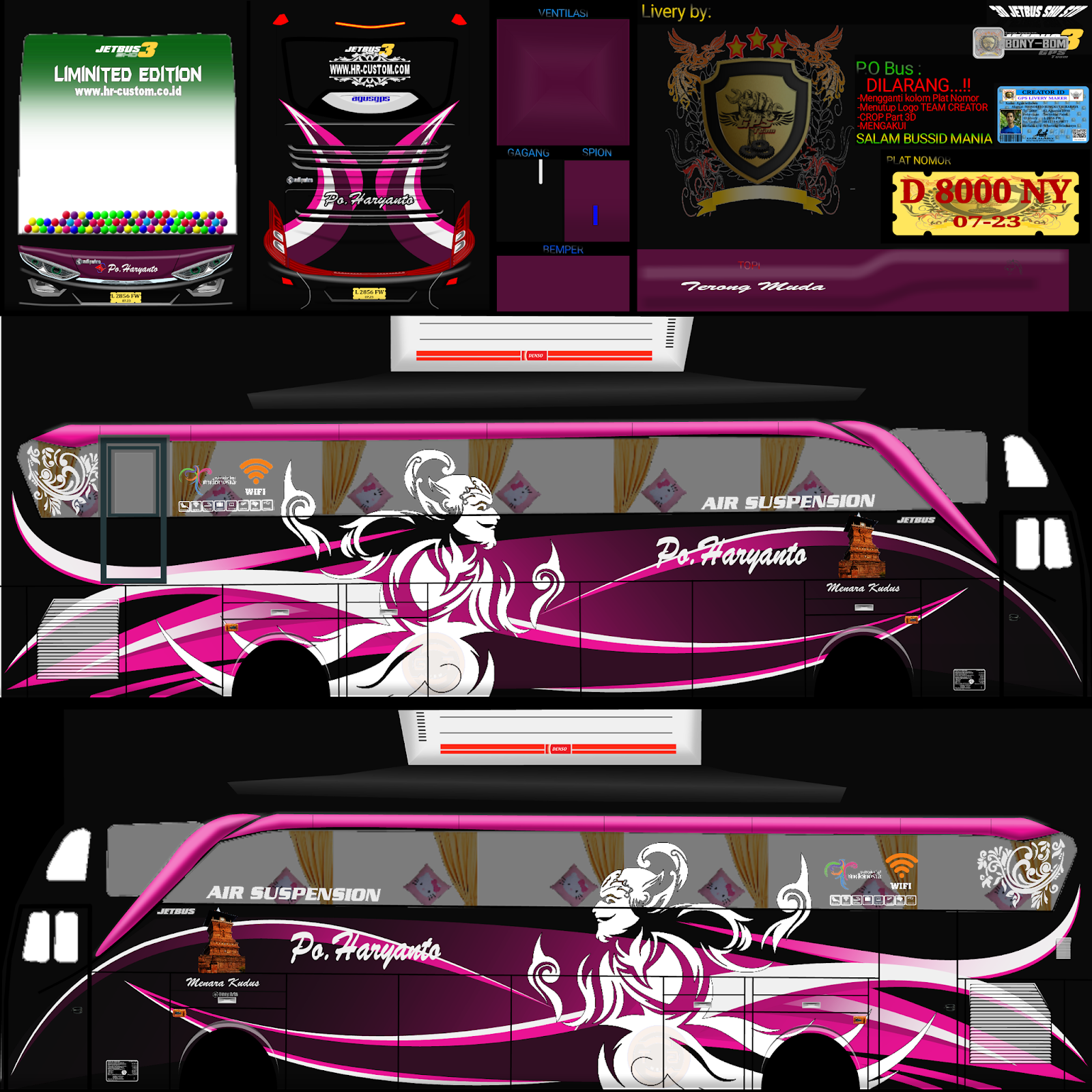 Detail Template Bussid Shd Nomer 2