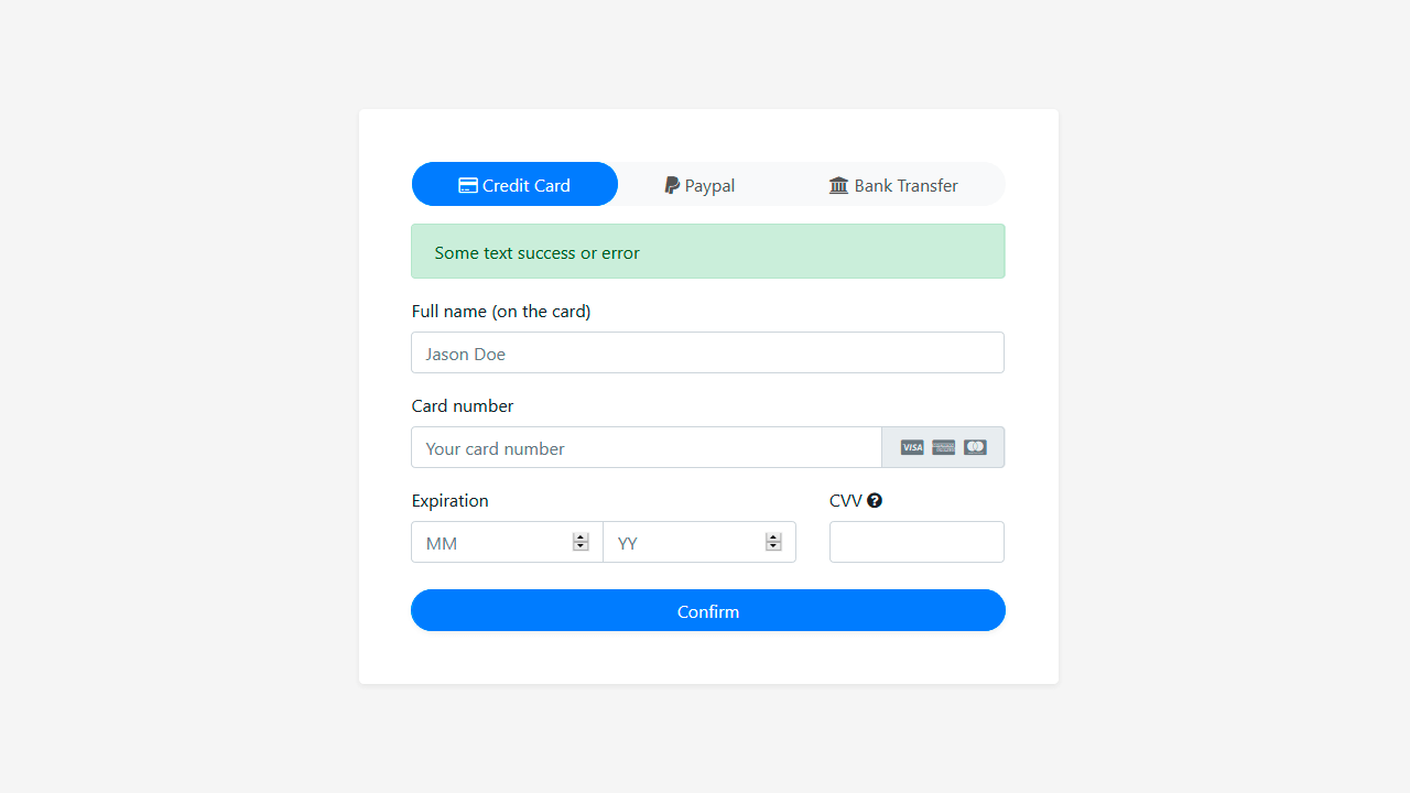 Detail Template Cadastro Bootstrap Nomer 19