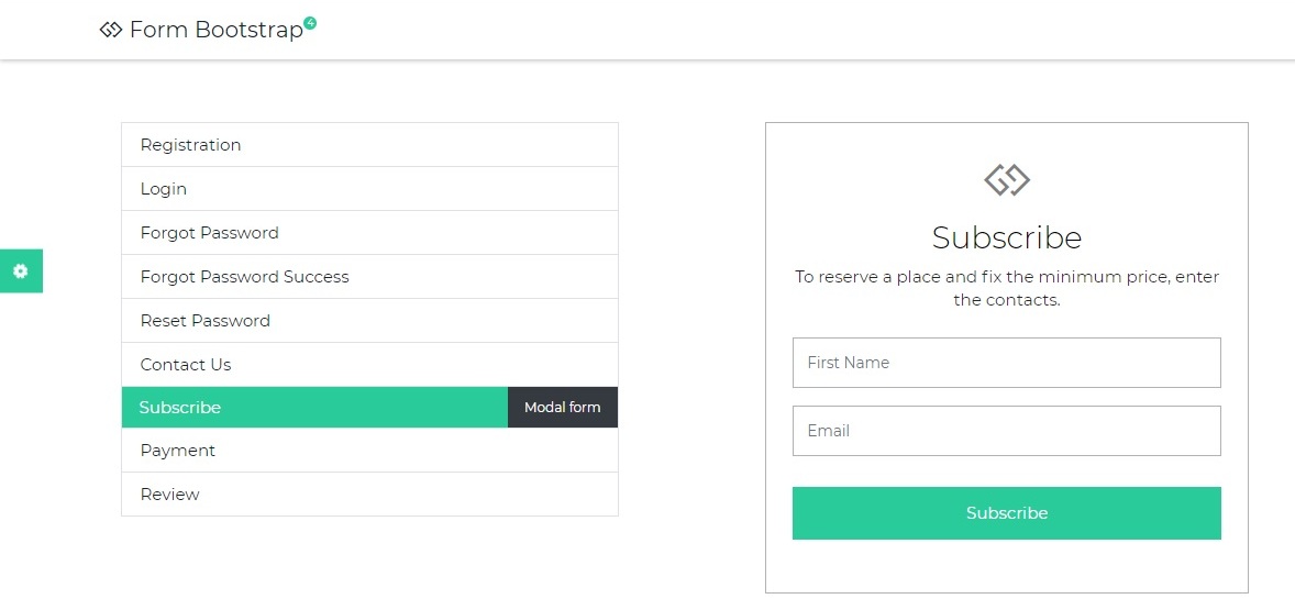 Detail Template Cadastro Bootstrap Nomer 8