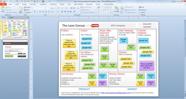 Detail Template Canvas Ppt Nomer 44