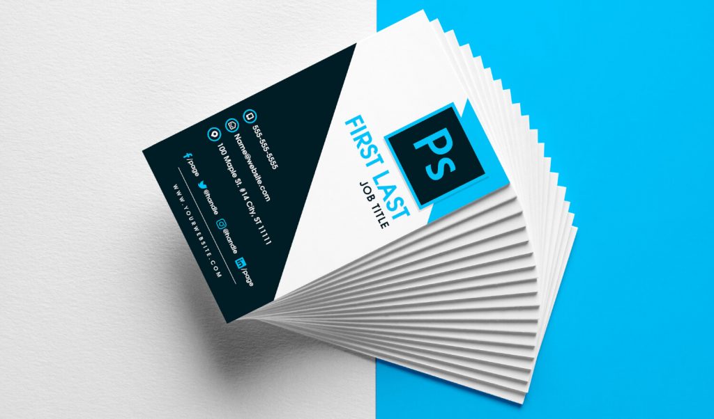 Template Card Photoshop - KibrisPDR