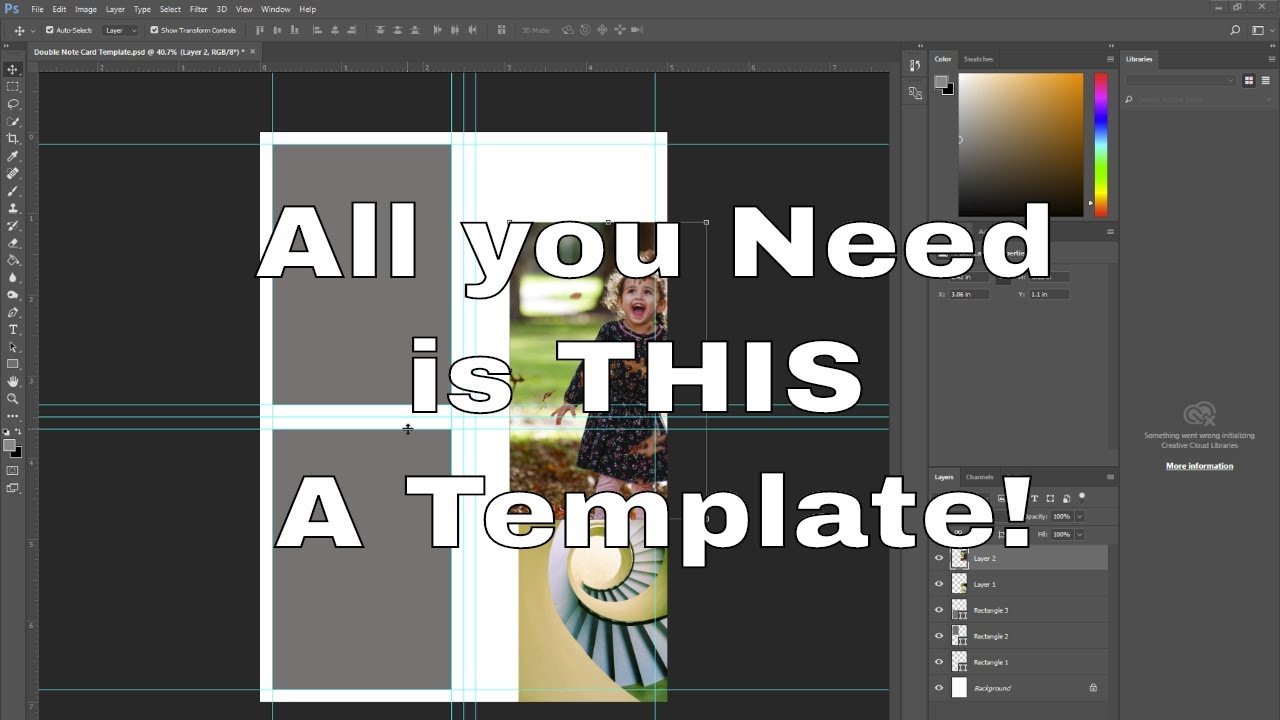 Detail Template Card Photoshop Nomer 4