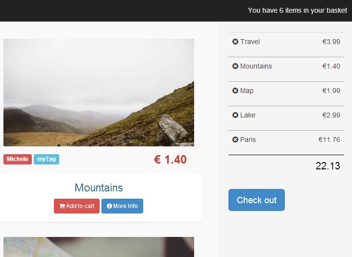 Detail Template Cart Bootstrap Nomer 41