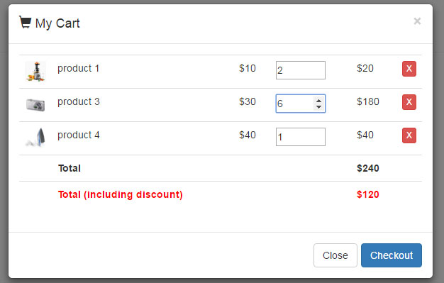 Detail Template Cart Bootstrap Nomer 6