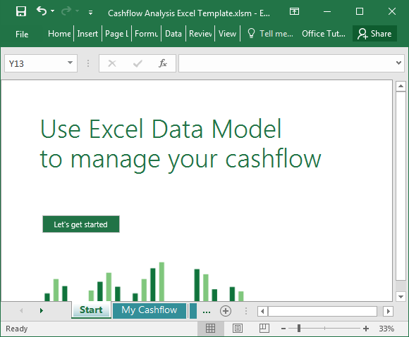 Detail Template Cash Flow Excel Nomer 25